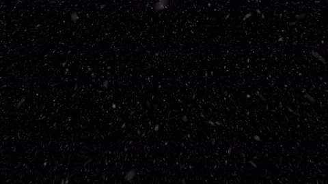 4k Heavy Snowfall. Loop Overlay Vídeo Stock 143385765