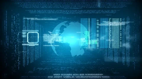 4K HI-TECH Background V1 Stock Footage 63092683