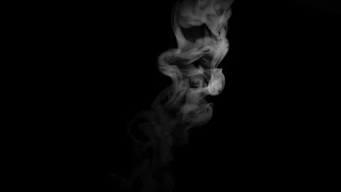 4K High Frame Rate (59.94fps) Downward Smoke Effect Stock Footage 320877453
