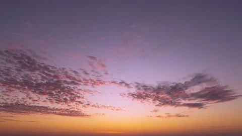 4K. High quality. Time lapse video. Scene of Colorful romantic sky sunset  Stock Footage 149500887