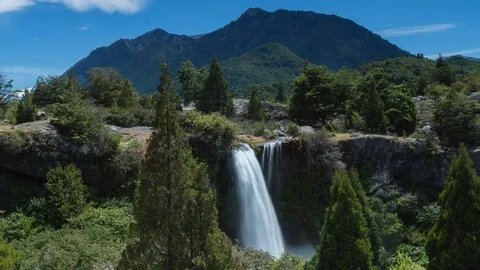 4K High quality Timelapse of  landscape of Conguillio national park, Chile Stock Footage 98311067