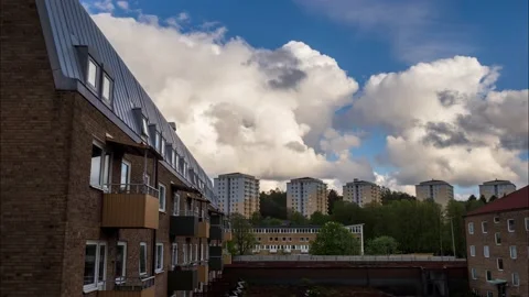 4K High resolution clouds timelapse Stock Footage 168908627