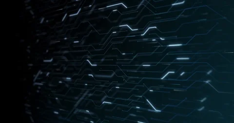 4K high technology seamless loop of the ... | Stock Video | Pond5