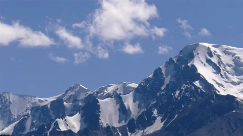 4k – Highest mountains of Altai 01 Stock Footage 53340450