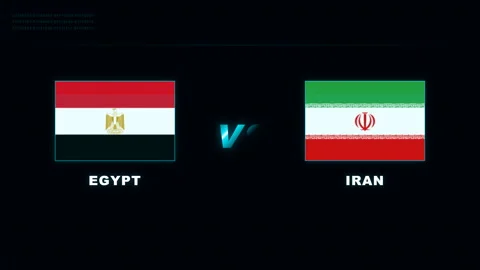 4K Highlight Egypt vs Iran Group Stage Soccer Motion Stock Footage 335688574