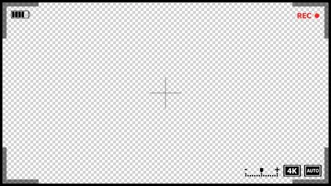 4K Hud Recording Camera Stock Illustration