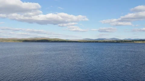 4K - Huge lake, steady camera Stock Footage 42356169