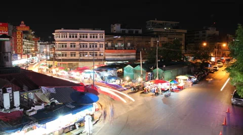 4K Hyper Timelapse Wat U-Mong (Tunnel Temple) in Chiang Mai. Stock Footage 64545529