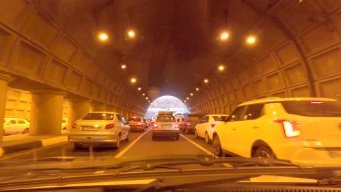 4K hyperlapse of driving in Tehran-Iran streets Video stock 155778461