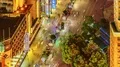 4k Hyperlapse: Flying over bustling Shanghai Nanjing Road. 4k or 4k+ Resolution