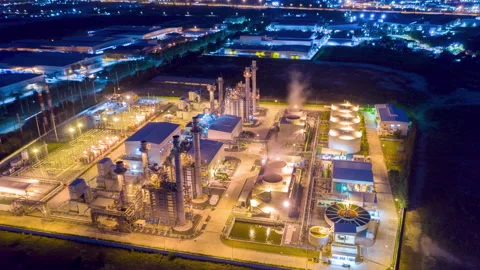 4K hyperlapse power plant Stock-Footage 132198111