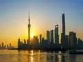 4k Hyperlapse: Shanghai at Sunrise (Hyper-move Time-lapse). 4k or 4k+ Resolution