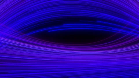 4K hyperloop neon glowing tunnel stripes with flashing light effects. Perfect Stock Footage 317771605