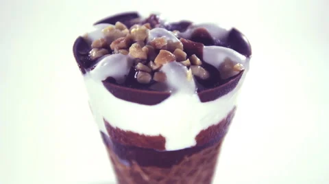 4K: Ice cream melting , time lapse Video stock 67528852