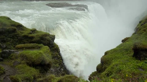 4k Iceland Gullfoss Watterfall 2016 Stock Footage 66523500