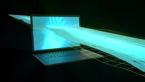 4K Information Computing Technology Background Animated Video Stock Footage 304282349