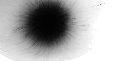 4k ink splatter Vidéo 50860610