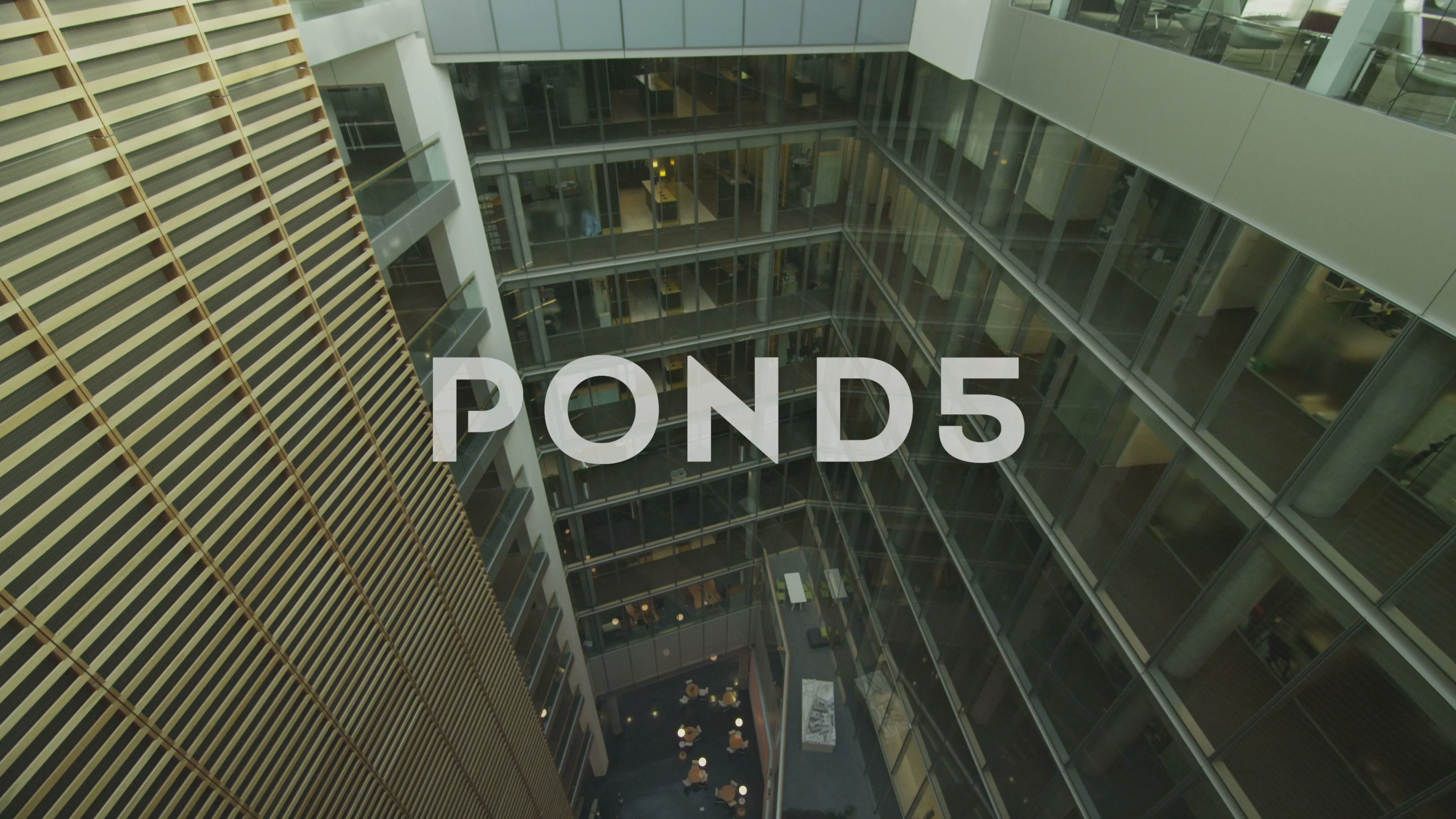 4K Interior of large office building wit... | Stock Video | Pond5