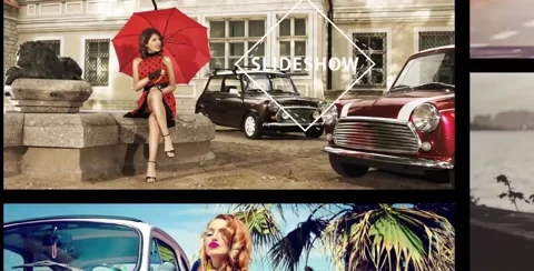 4K Intro Dynamic Grid Stock After Effects