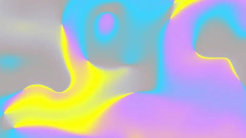 4k Iridescent Pastel Gradient - Dreamy holographic 90s, 80s, Y2K Aesthetic Loop Stock Footage 337339045