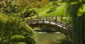 4K Japanese Garden Bridge 01 4k or 4k+ Resolution