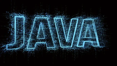 4k Java Programming language word tag cloud,binary computer code. Vidéo 107952575