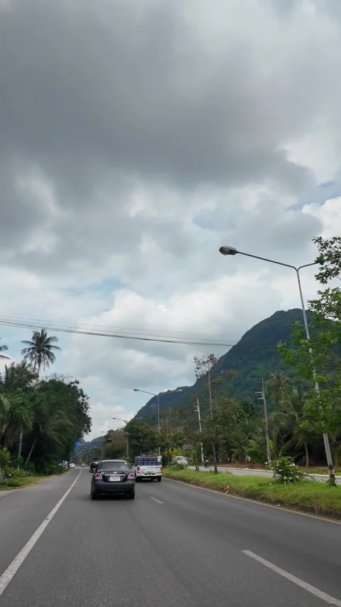4K Khao Phap Pha Pass Road, Thailand | April 30 2026 | Scenic View Stock Footage 333779846