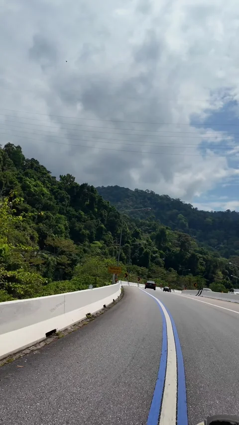 4K Khao Phap Pha Pass Road, Thailand | April 30 2026 | Scenic View Stock Footage 333779880