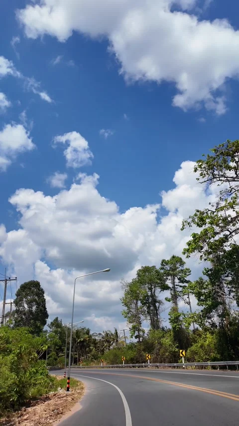 4K Khao Phap Pha Pass Road, Thailand | April 30 2026 | Scenic View Stock Footage 333779928