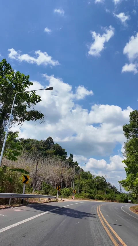 4K Khao Phap Pha Pass Road, Thailand | April 30 2026 | Scenic View Stock Footage 333779958