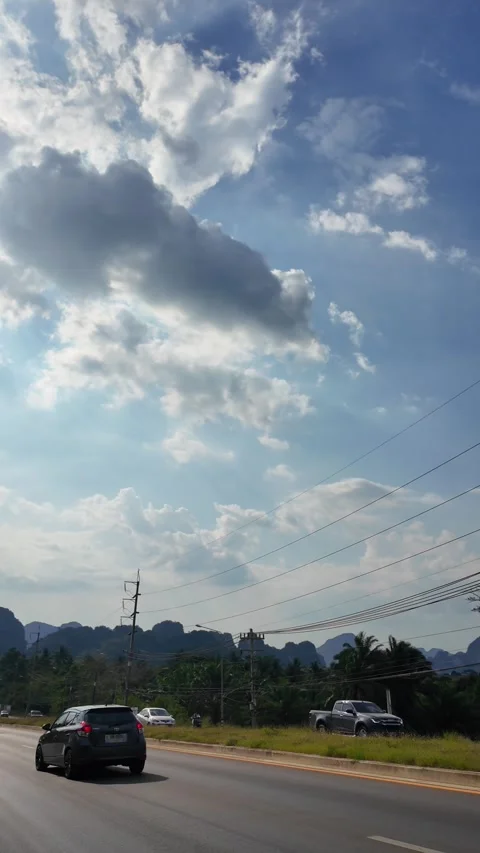 4K Khao Phap Pha Pass Road, Thailand | April 30 2026 | Scenic View Stock Footage 333780030