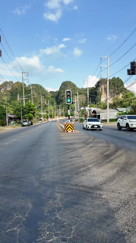 4K Khao Phap Pha Pass Road, Thailand | April 30 2026 | Scenic View Stock Footage 333780253