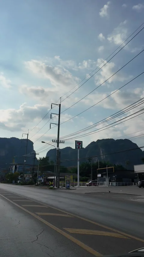 4K Khao Phap Pha Pass Road, Thailand | April 30 2026 | Scenic View Stock Footage 333780279