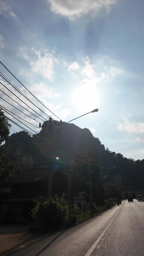 4K Khao Phap Pha Pass Road, Thailand | April 30 2026 | Scenic View Stock Footage 333780309
