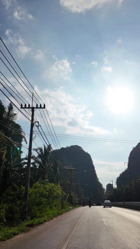4K Khao Phap Pha Pass Road, Thailand | April 30 2026 | Scenic View Stock Footage 333780332