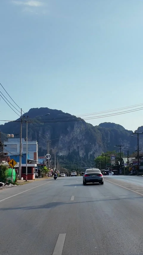4K Khao Phap Pha Pass Road, Thailand | April 30 2026 | Scenic View Stock Footage 333780445