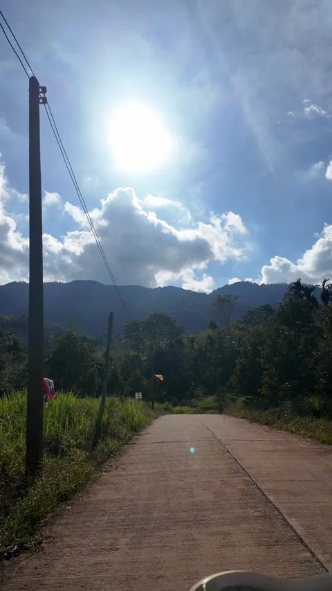 4K Khao Phap Pha Pass Road, Thailand | April 30 2026 | Scenic View Stock Footage 333781028