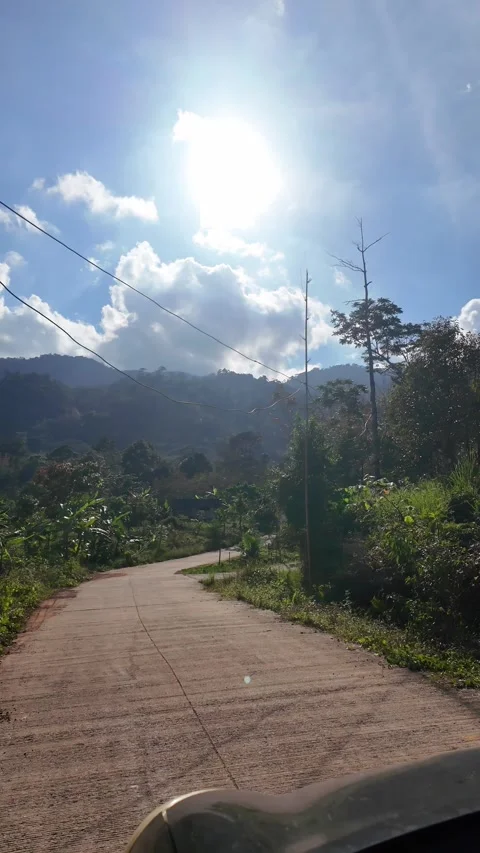 4K Khao Phap Pha Pass Road, Thailand | April 30 2026 | Scenic View Stock Footage 333781276