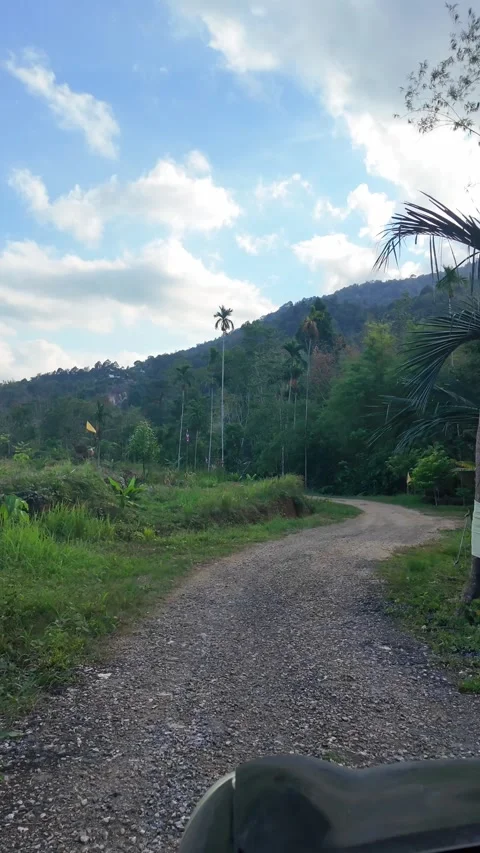 4K Khao Phap Pha Pass Road, Thailand | April 30 2026 | Scenic View Stock Footage 333781651