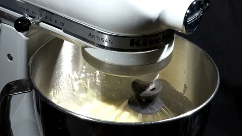 4k Kitchenaid Mixer 1 Stock Footage 77261233