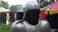 4k Knight's armor close up at medieval pageant event 4k or 4k+ Resolution