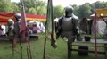 4k Knight's armor at medieval pageant event 4k or 4k+ Resolution