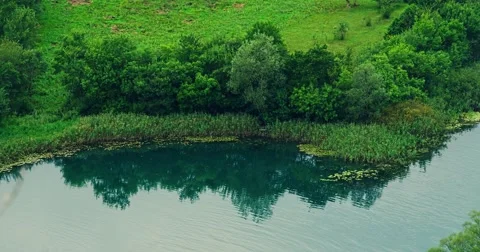 4K Krka riverside Stock Footage 41712988