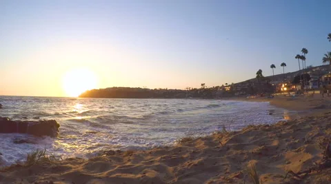 4K Laguna Beach Time Lapse Stock Footage 67167787