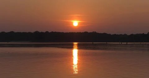 4k Lake sunset timelapse 動画素材 94144201