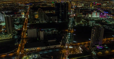 4K Las Vegas View Time Lapse Stock Footage 37691909