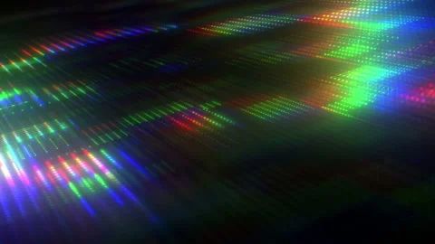 4k LED Dots. Looped Background Vidéo 153844071