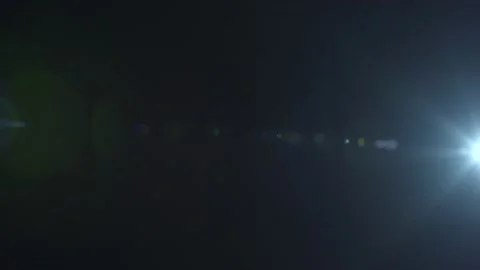 4K Lens Flare - Blue Light Leaks Video stock 132232071