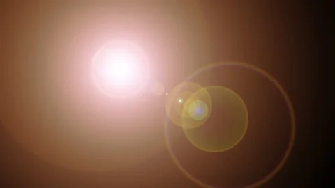 4K Lens Flare Effect. Overlay. Video Tra... | Stock Video | Pond5