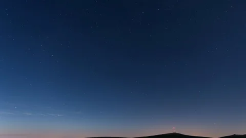 4K Lenticular clouds 2 Stock Footage 125972794